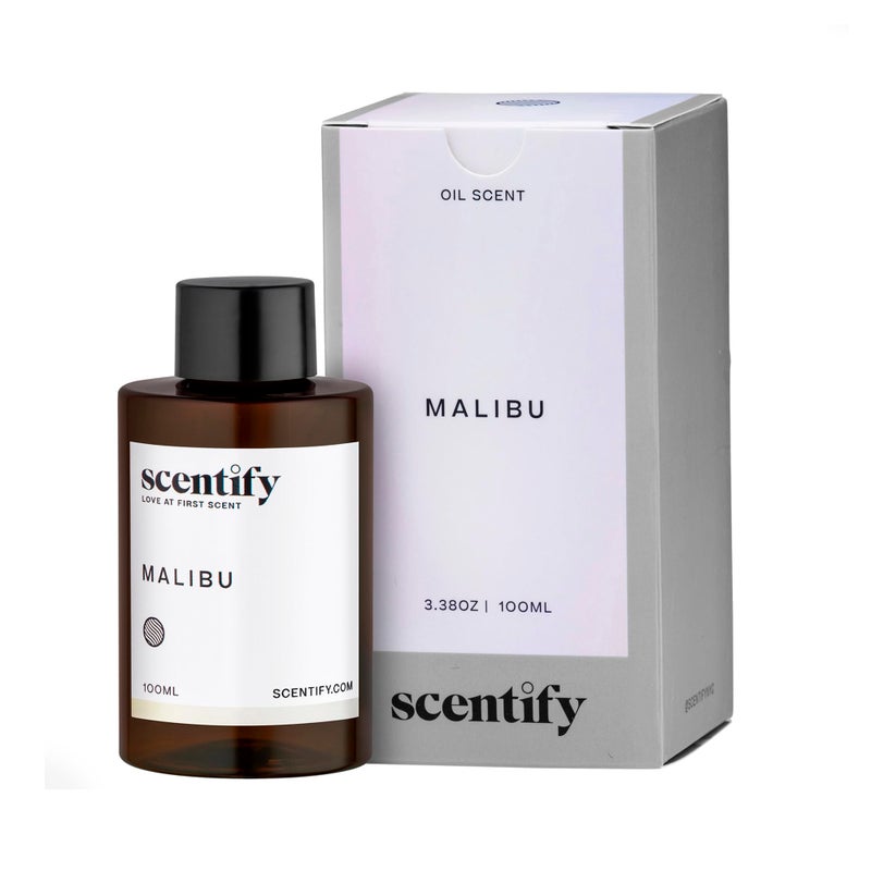 Scentify Malibu Aroma Oil Refill Scent for Oil Diffusers Lemon White Tea Thyme Cedar Musk Scents Luxurious Relaxing Aromatherapy Diffuser Fragrance 100ml 338 oz - Image 2