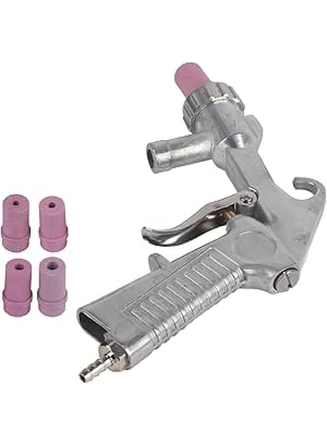 Pneumatic Sand For Sandblasting And Derusting With Comfortable Grip Handle Ideal For Surface Polishing Metal And Home Decoration - Image 1