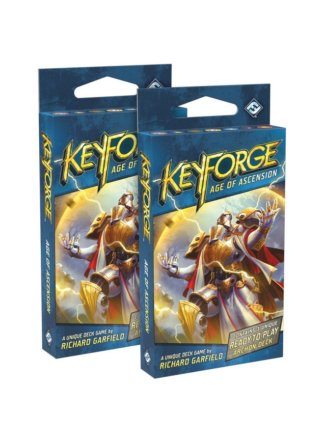 Fantasy Flight Games KeyForge Age of Ascension Two Player Starter Set | Fast-Paced Card Game | Strategy Game for Adults and Teens | Ages 14+ | 2 Players | Average Playtime 45 Minutes | Made by Fantasy Flight Games - Image 3