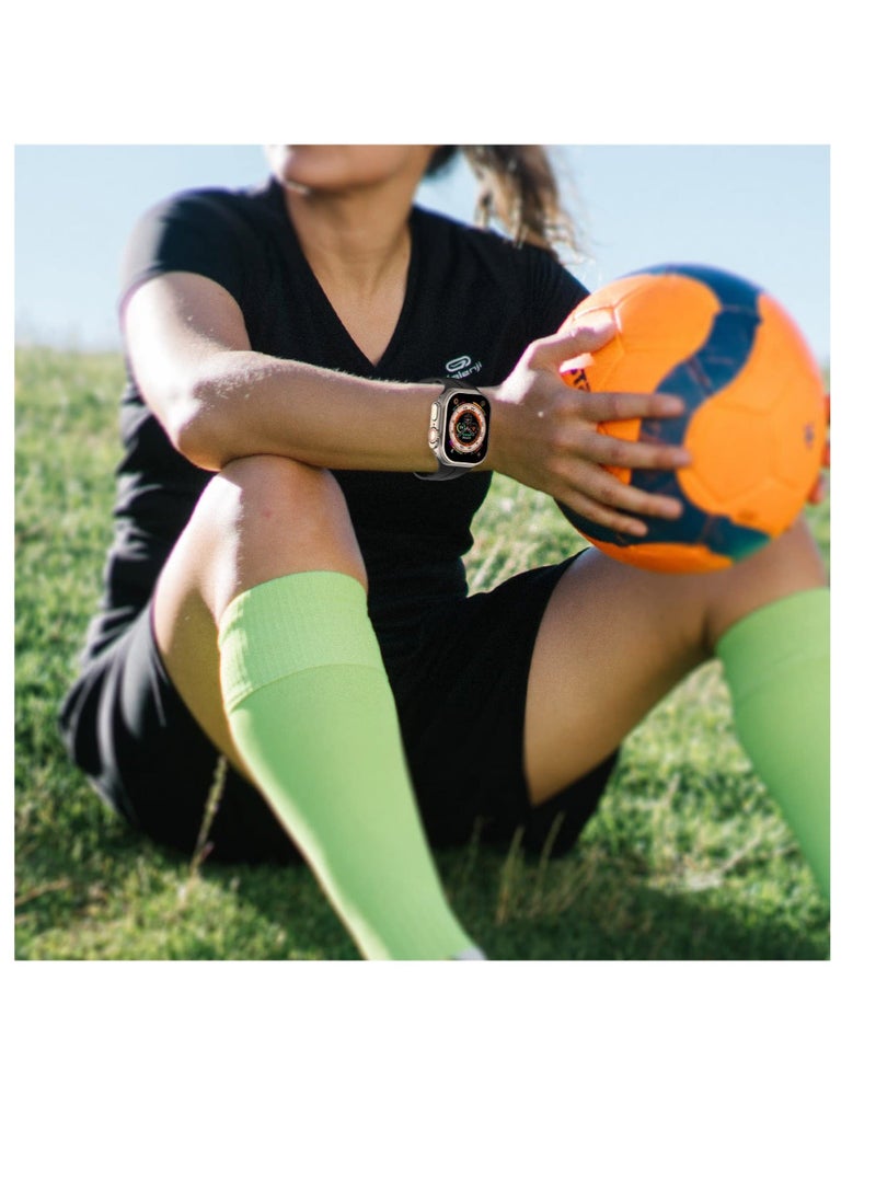Silicone Band for Apple Watch, Sport Band Compatible with Apple Watch Band 38mm 40mm 41mm Women Men, Magnetic Soft Silicone Sport Wristbands for iWatch Series 8/7/SE/6/5/4/3/2/1 (Black)