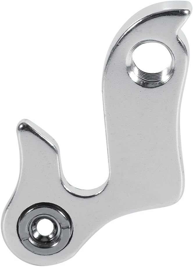 comfrt Bicycle Frame Tail Hook, Aluminium Alloy Bike Rear Derailleur Hanger Dropout Lug Pull Hook with Screw - Image 1
