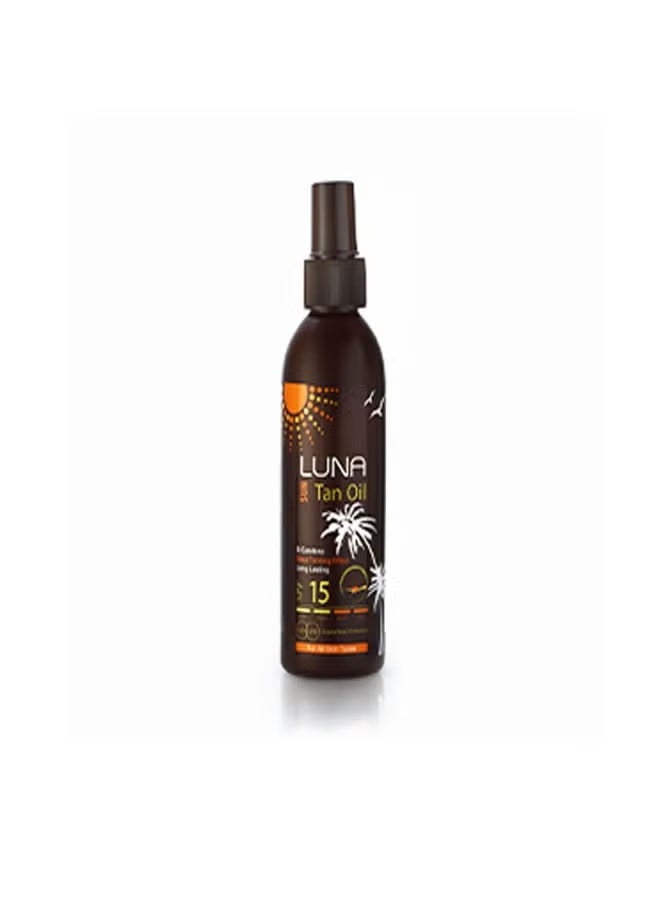 Luna Luna Sun Tan Oil SPF 15 - 200ml  - Image 3