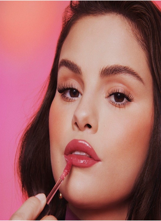 Rare Beauty "Rare Beauty by Selena Gomez Soft Pinch Tinted Lip Oil Stain -  Wonder  ( Rose Mauve, 3ml) - Hydrating, Lightweight, and Long-Lasting Lip Tint with a Glossy Finish"  - Image 3