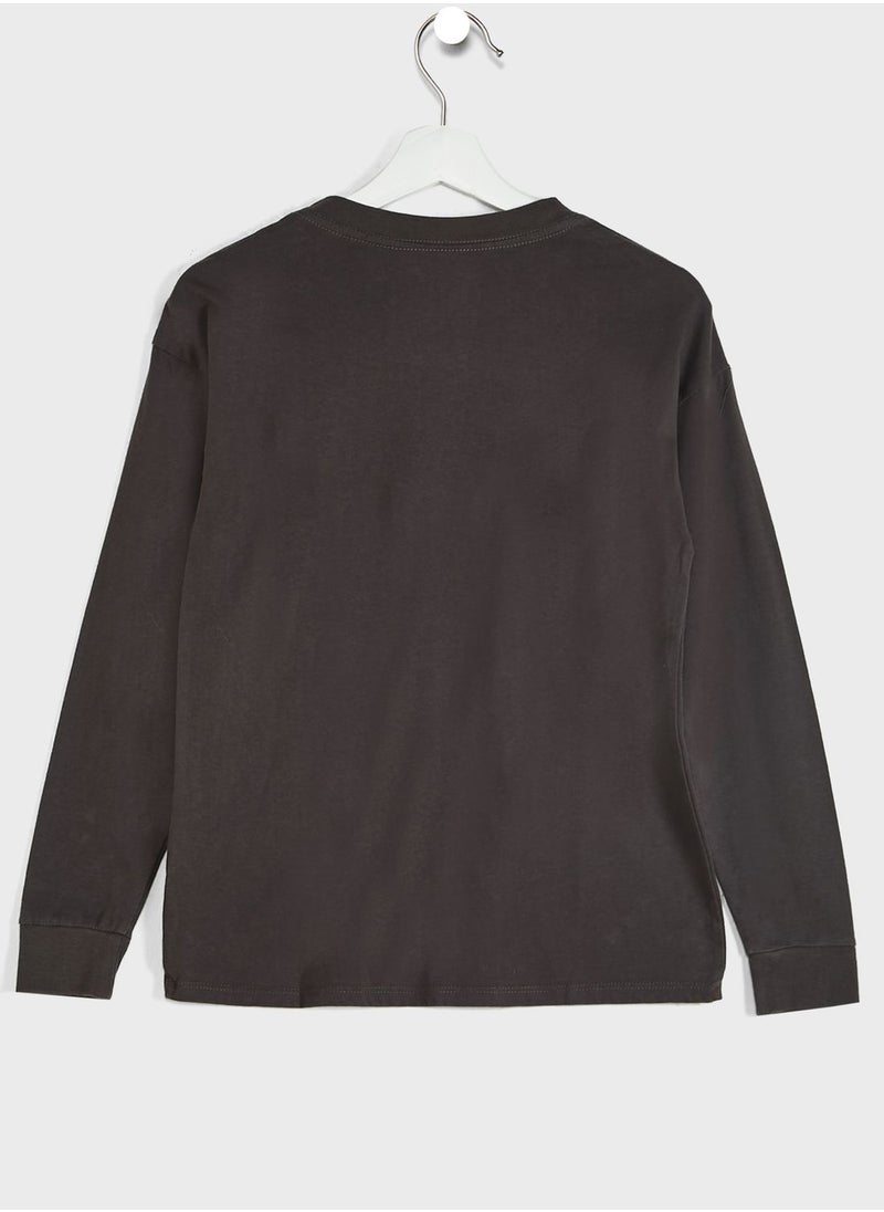 Cotton On - Youth Slogan Sweatshirt - Image 1