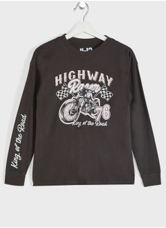 Youth Slogan Sweatshirt