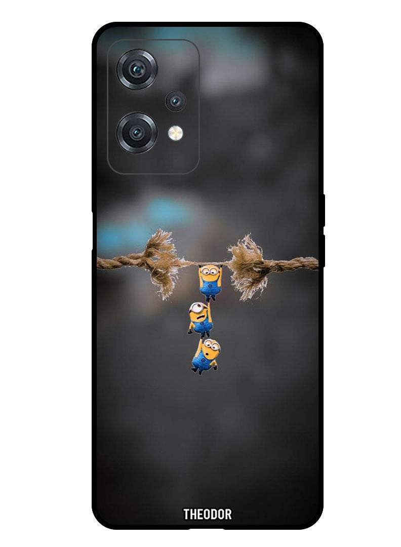 Theodor Protective Case Cover For ONEPLUS NORD 2 LITE 5G Minion Hanging - Image 1