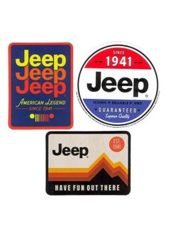 Jeep 3Pack Jeep Logo Stickers American Legend Since 1941 Have Fun Out There Guaranteed Since 1941 Licensed And Authentic…  - Image 2