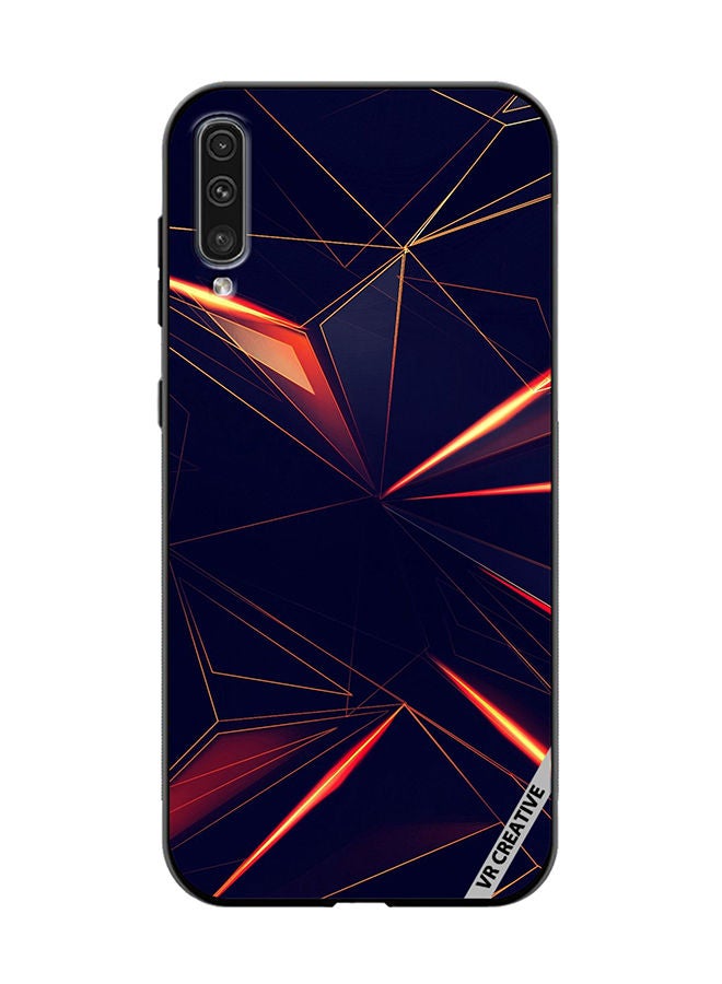 VR CREATIVE Protective Case Cover For Samsung Galaxy A50/A50s Geometrical Design Multicolour - Image 1