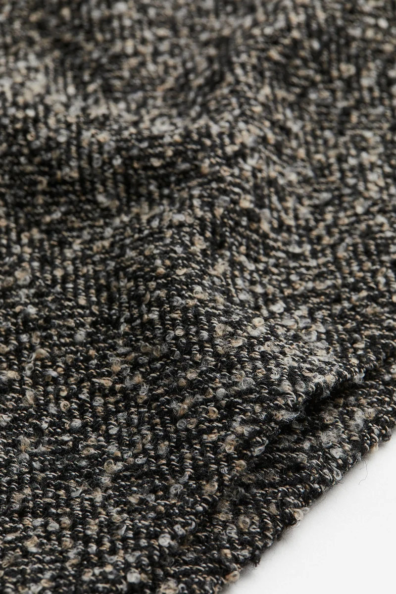 H&M Textured mini skirt