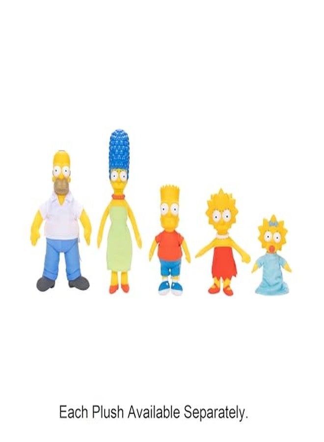The Simpsons ديسني ذا سيمبسونز بارت دمية محشوة تتميز بجسم من قماش ناعم ورأس منحوت مرخص رسميًا - Image 5
