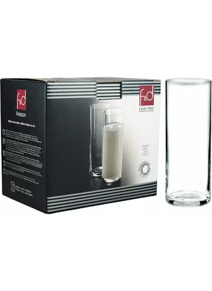 Paşabahçe Crystal Raki Glass F&d 6 Pack Anise 64007  - Image 3