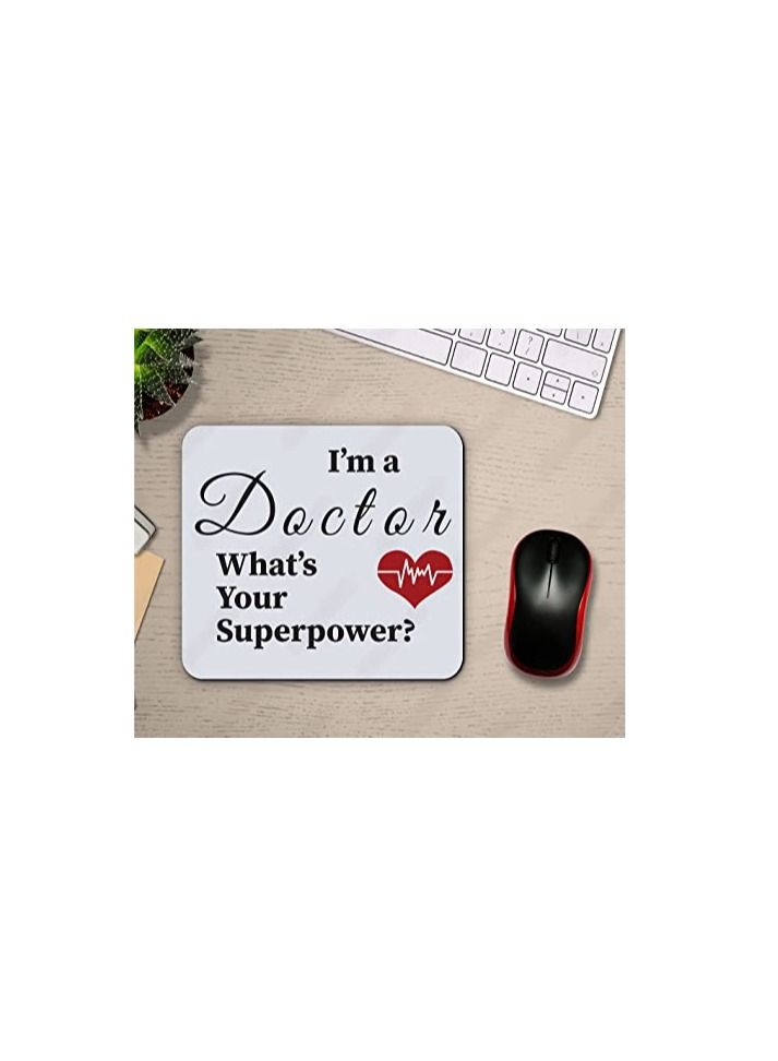 PRINTSHOP4ME Comfort And Ergonomic Printed Mouse Pad Gift to Celebrate Doctors Day - Image 2