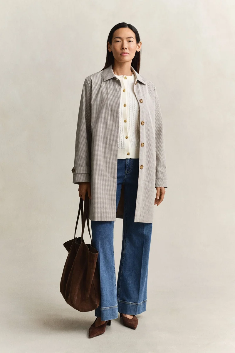 GANT Cotton Cable Short Sleeve Cardigan