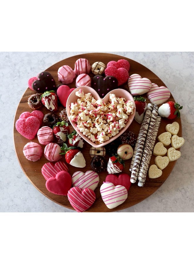 Lipper International دوار مطبخ ليبر إنترناشيونال من خشب الأكاسيا بقطر 18 بوصة - Image 4