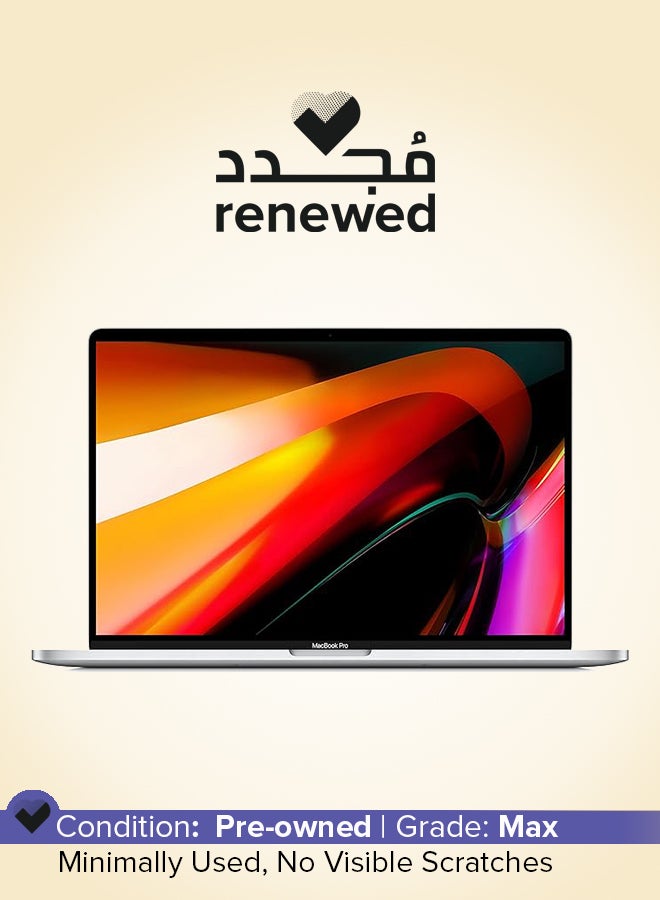 ابل  تم تجديده - كمبيوتر محمول MacBook Pro 2019 بشاشة مقاس 16 بوصة ومعالج Core i9/ذاكرة وصول عشوائي سعة 64 جيجابايت/ثماني النواة/محرك أقراص SSD سعة 1 تيرابايت/بطاقة رسومات AMD Radeon Pro سعة 4 جيجابايت/نظام التشغيل macOS - Image 1
