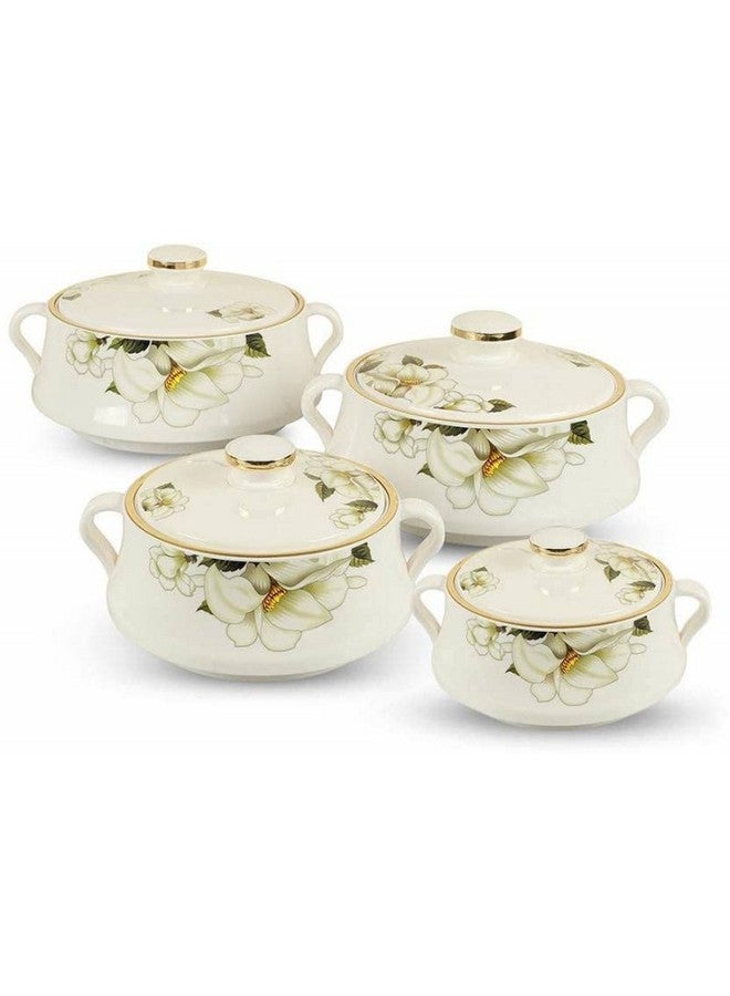 NAYASA Pack of 4 Cook and Serve Casserole Set (500 ml 1000 ml 1500 ml 2000 ml) - Image 1