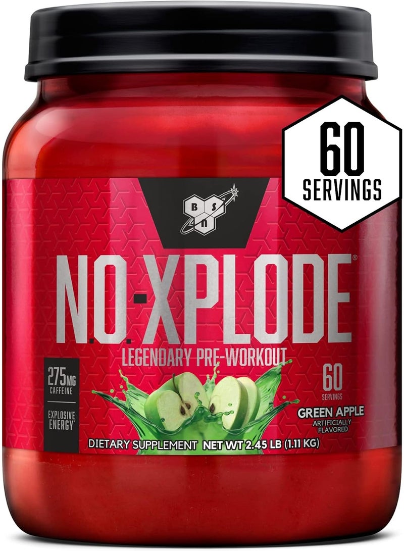 BSN N.O XPLODE 2.45LB 60SERV G. APPLE (6/CASE) - Image 1