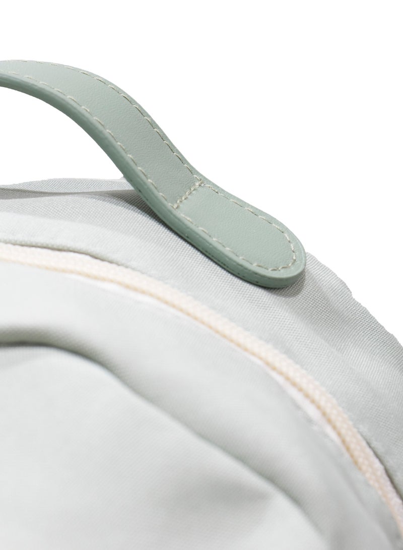 FUERCHEN Casual Unisex school backpack made of high quality nylon Green - Image 5