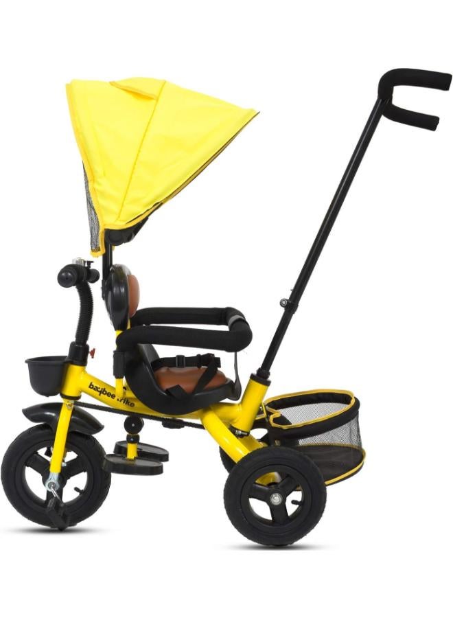 BAYBEE Convertible Kids Tricycle with Parental Push Handle - Image 4