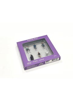 Iecast Figure Set Rauh-Welt Begriff For 1/64 Scale Models By Tarmac Works & American Diorama T64F-009-Bk