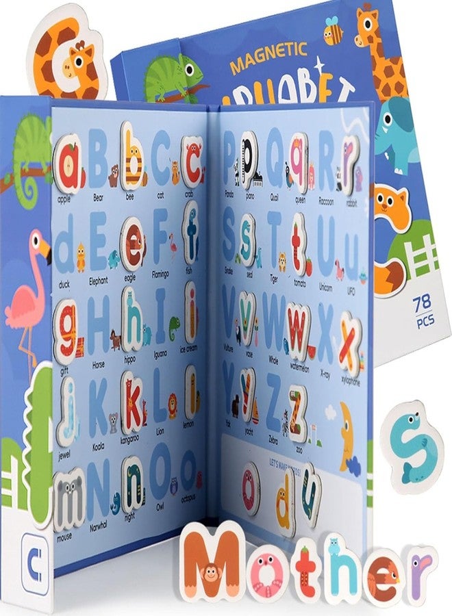 JBM ENTERPRISE Colorful Magnetic Alphabet Letters A-Z with Animal Cartoon Designs - ABC Learning Toys for Kids, Preschool & Toddlers 3+, Educational Fridge Magnets for Early Learning & Vocabulary Development - Image 4