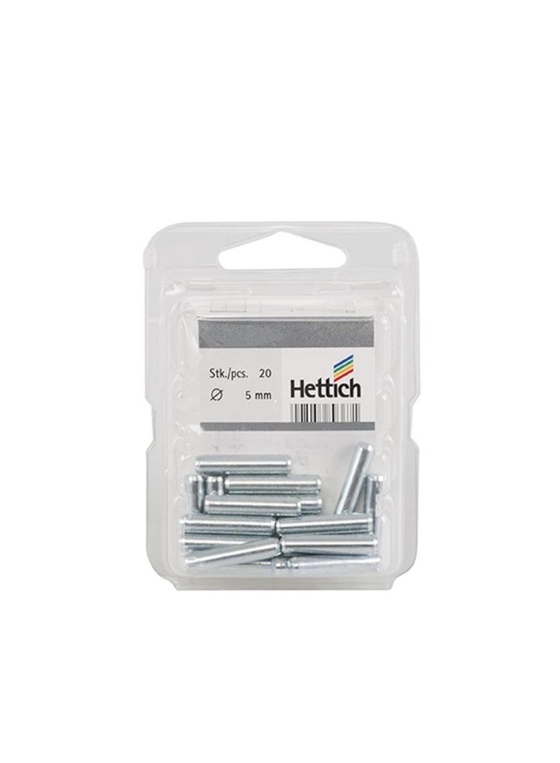 Chrome Plated Shelf Support 5 Mm Pack Of 20