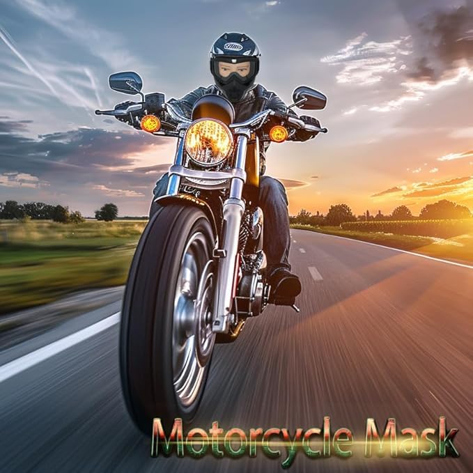 CROSSBODY Motorcycle Goggles Dirt Bike ATV Motocross Anti-UV Adjustable Riding Offroad Protective Combat Tactical Clear Glasseswith Removable Face Mask Men Women - Image 5