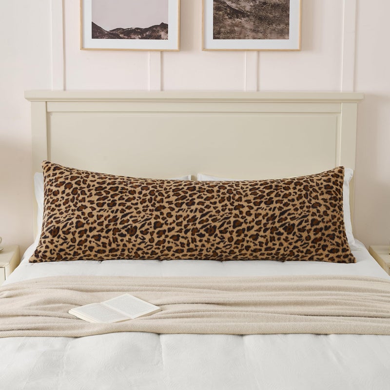 GALMAXS7 Body Pillow Cover 20x54 - Cheetah Pillow Covers - Leopard Print Pillow - Body Pillow Case Cover with Zipper - Image 2