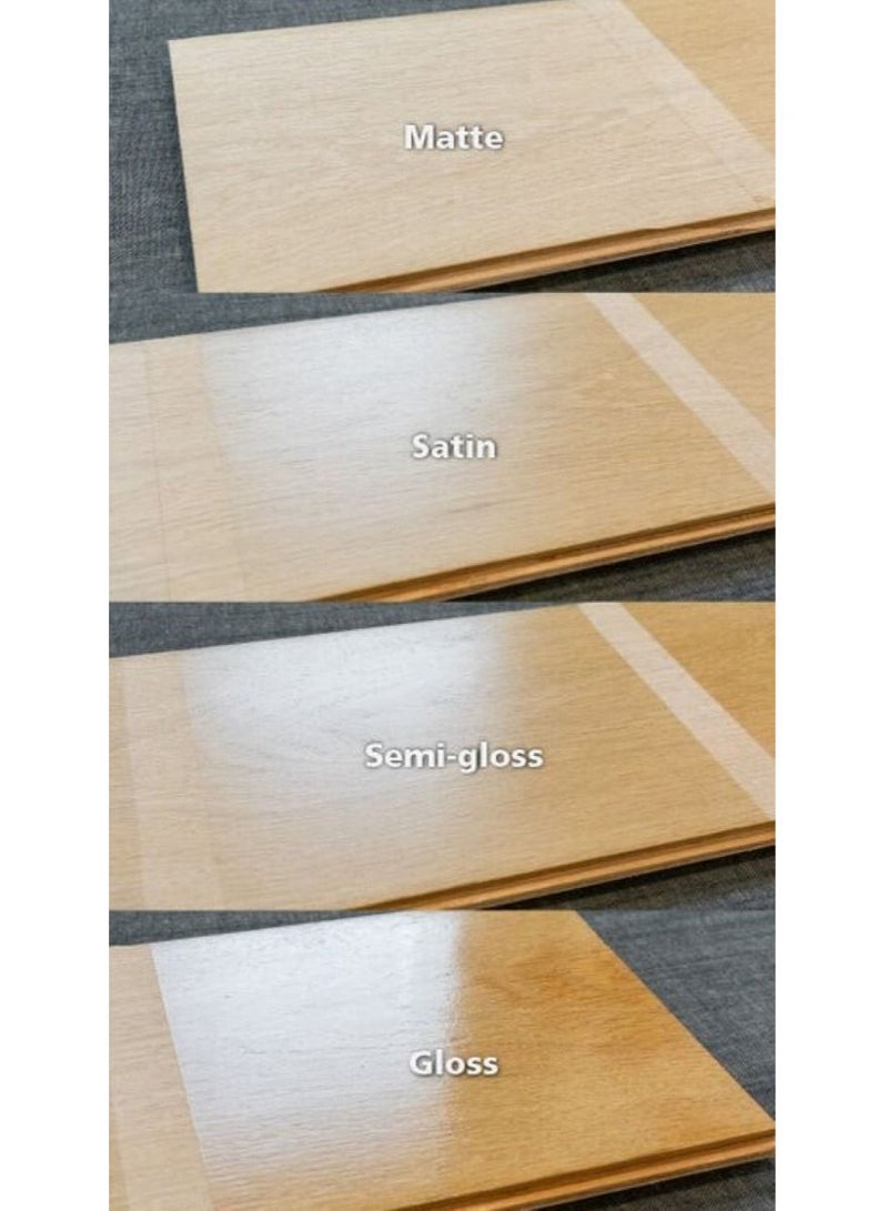 Mohawk Finishing Products Finisher's Choise Clear Lacquer Semi Gloss 60 Sheen M610 25607, Clear NC Top Coat,  Ready to spray, High Solids, Low Viscosity Formula - Image 2