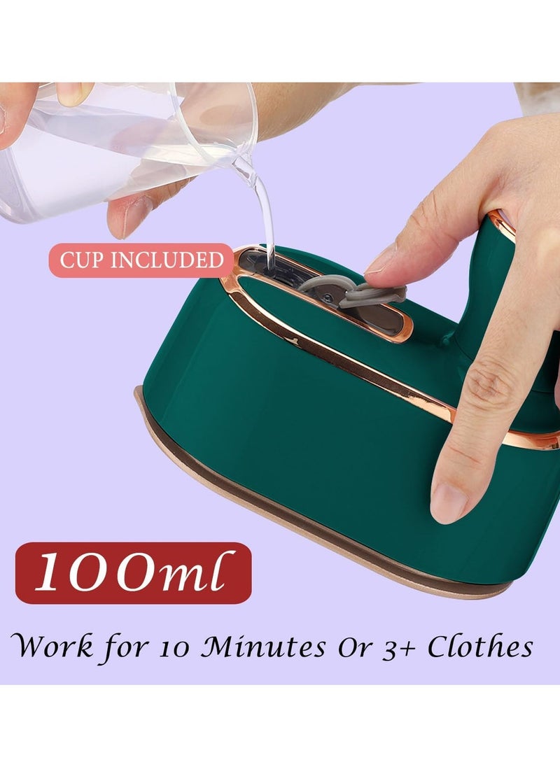 Aideli - High-Power Portable Steam Iron | 2-in-1 Dry & Wet Ironing | 180° Rotatable Handle | Handheld Garment Steamer for Travel & Home - Image 1