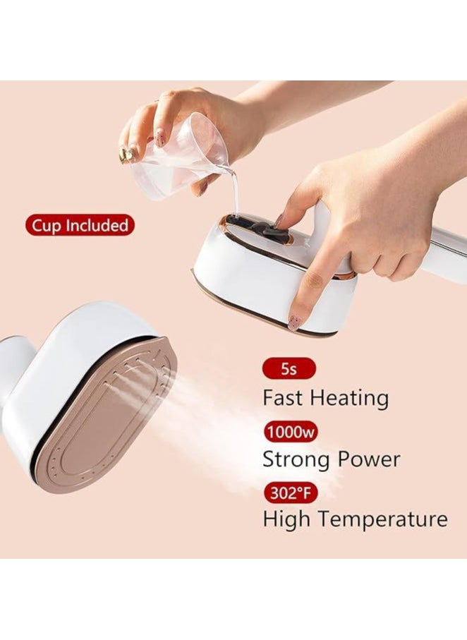 Aideli - High-Power Portable Steam Iron | 2-in-1 Dry & Wet Ironing | 180° Rotatable Handle | Handheld Garment Steamer for Travel & Home - Image 1