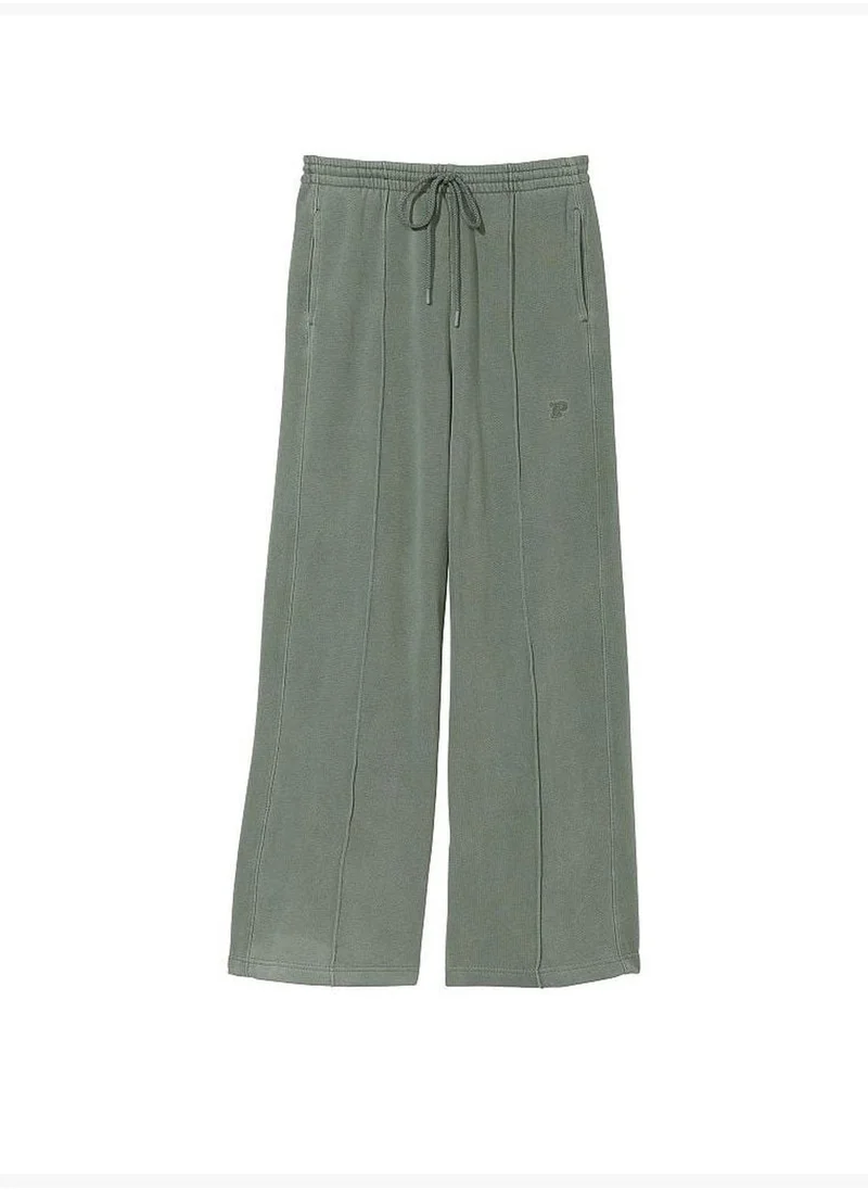 PINK Ivy Fleece Wide-Leg Sweatpants