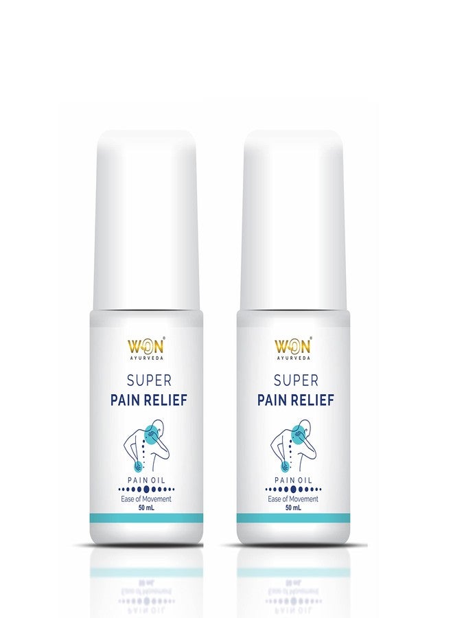 WON AYURVEDA Super Pain Relief Oil| Multi Pain Relief Oil | Best Pain Relief Oil Pack of 2 - Image 1