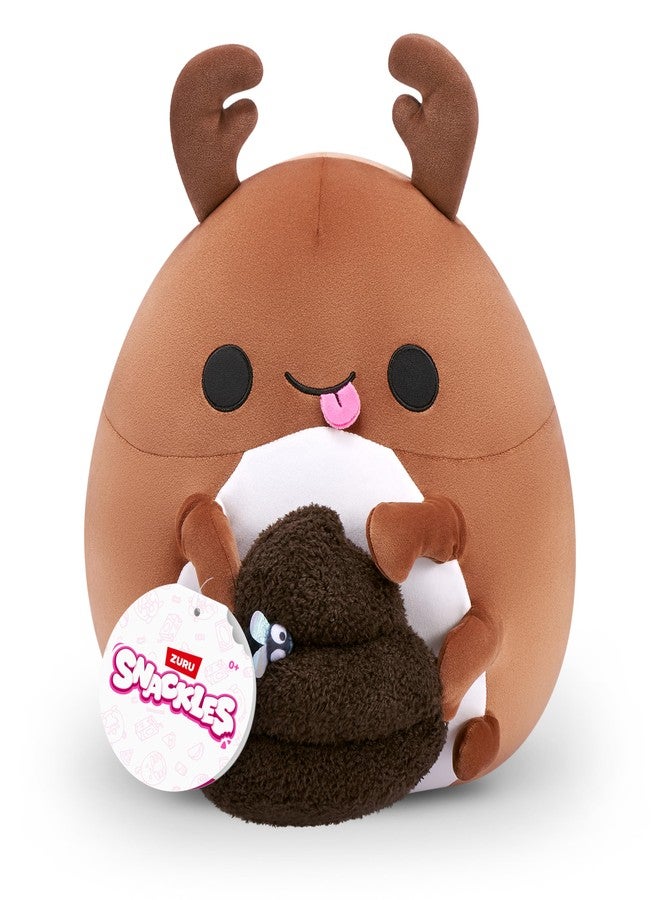 Snackles Non-Licensed Series 1 8-inch Plush (Penny) by ZURU, Plush with Snack Accessory - Image 1