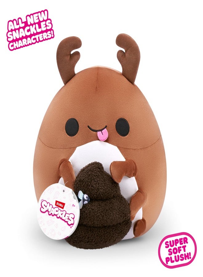 Snackles Non-Licensed Series 1 8-inch Plush (Penny) by ZURU, Plush with Snack Accessory - Image 3