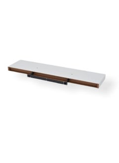 Home Ezz Floating wall shelf white 80 x 25 x 3.8 cm  - Image 2