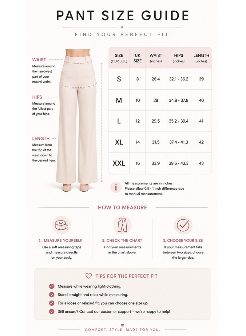 Moistreet Women's Printed Lounge Trousers with Denim-Inspired Design - Image 5