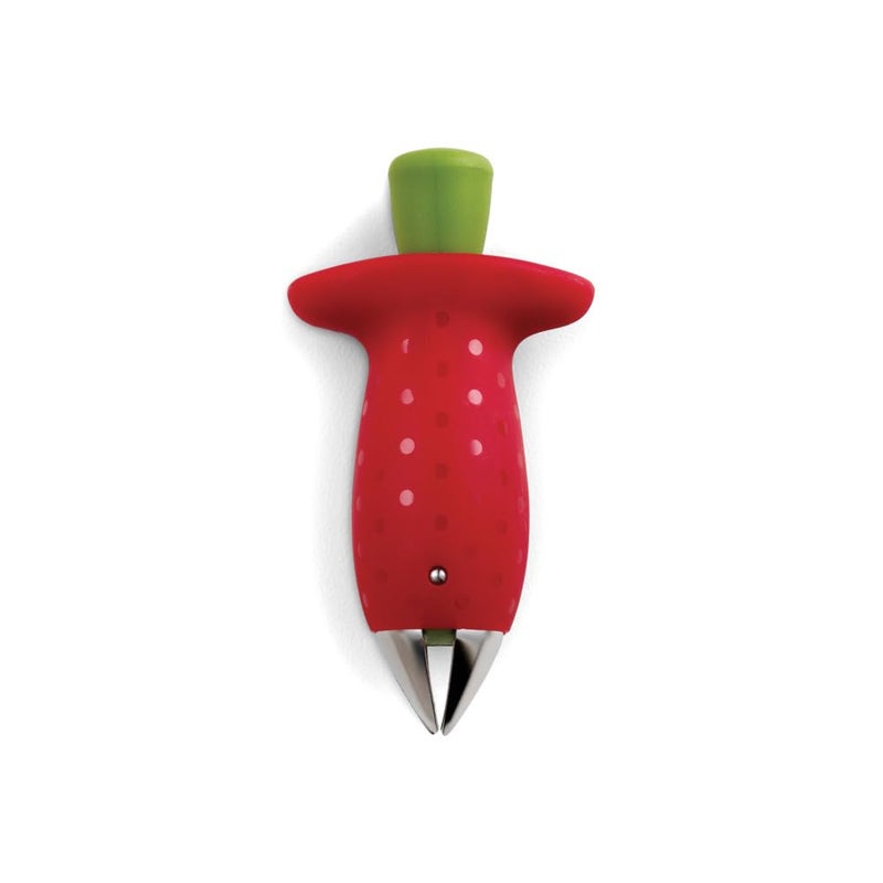 Chefn Original Stem Gem Strawberry Huller RedGreen