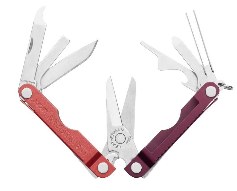 LEATHERMAN, Micra, Keychain Multi-tool with Grooming Tools, Mini Pocketknife for Everyday Carry (EDC), Hobbies & Outdoors, Built in the USA, Mulled Wine - Image 2