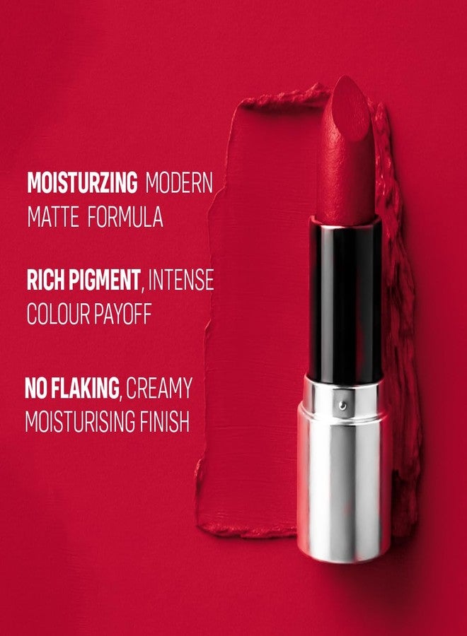 FLiCKA Tomato Bullet Matte Lipstick| Non-transfer Lipstick, Waterproof, Hydrating, Moisturizing, Upto 6Hrs, Shade 24, 4g - Image 4