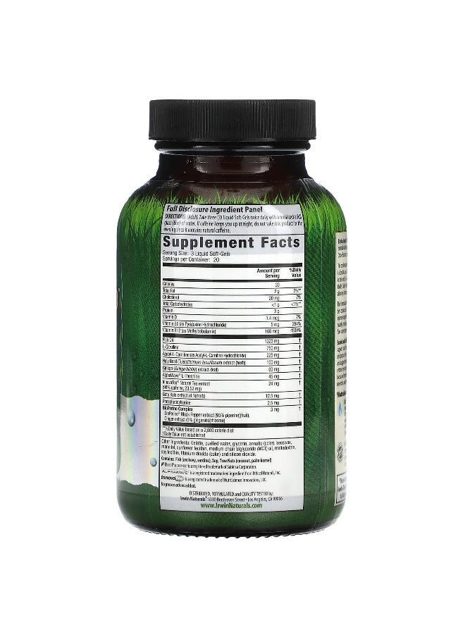Irwin Naturals Irwin Naturals, Brain Awake Red, 60 Liquid Soft-Gels  - Image 2