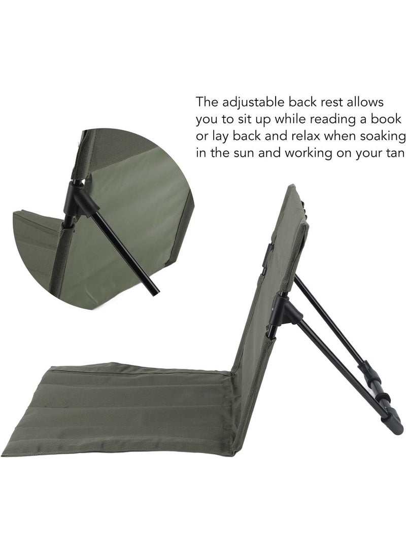 FDTY كرسي صالة الكرسي القابل للطي ، كرسي شاطئ في الهواء الطلق مع مسند الظهر القابل للتعديل ، كراسي الشمس المحمولة ، كرسي صالة مريح للشاطئ الخارجي ، الفناء ، الفناء ، حمام سباحة ، سطح السطح - Image 2