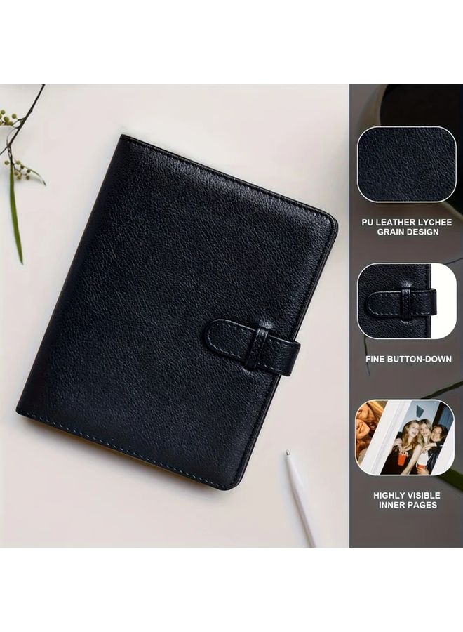 Brown Wide Format Photo Album 80 Pockets 3.4x4.3 Inch For Fujifilm Instant Camera - Image 3