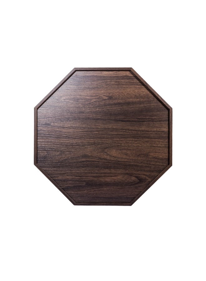 evistar High Quality Turkish Wood Ribbed Side Table For Living room, Outdoor, Bedroom - Image 4