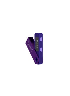Ledger Nano X Hardware Wallet | Safest Crypto & NFT Cold Storage, Big Screen + Wireless Bluetooth & Type-C Connectivity, 5000+ Coins Supported, for iOS & Android, MacOS & Windows - Amethyst Purple  - Image 2