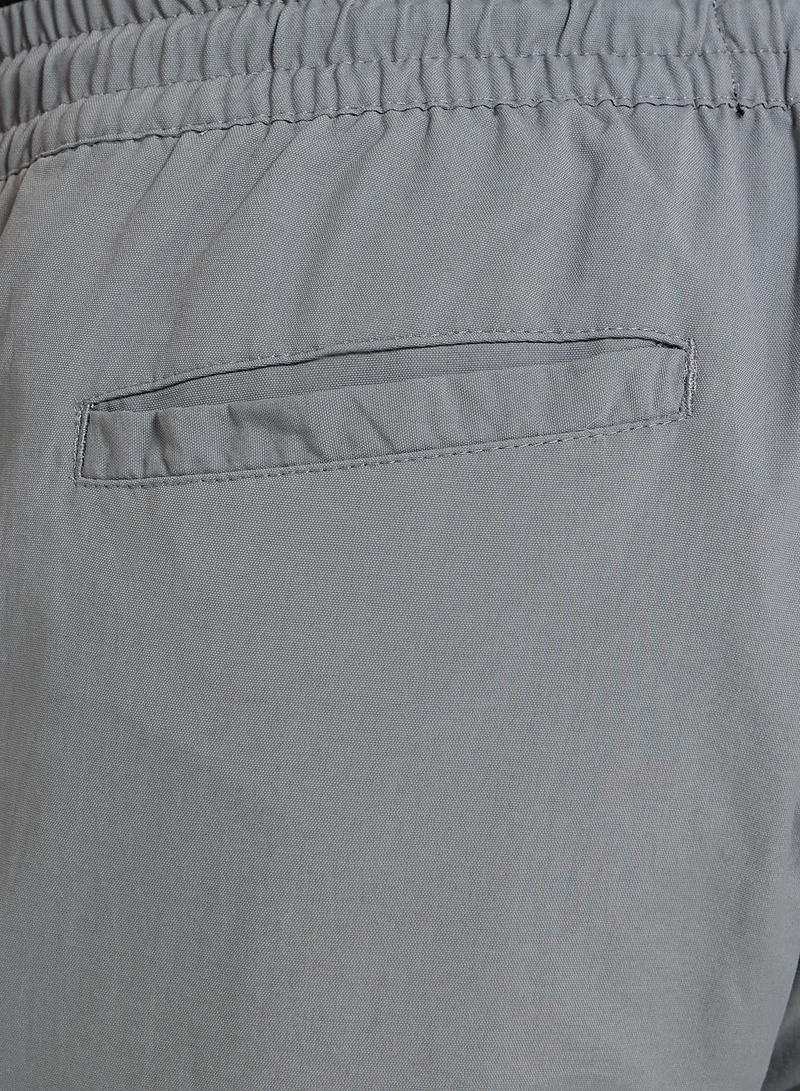 BRAVE SOUL Chino Shorts with Elasticated Waist Drawcord