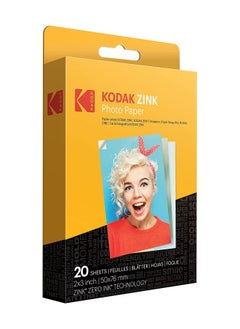 Zink Paper For Printomatic 20 Sheets