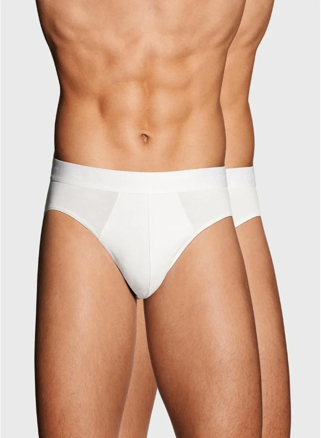 GANT 2-Pack Premium Cotton Hip Briefs