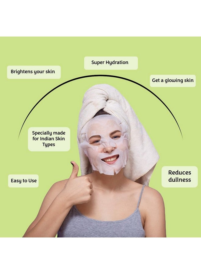 MasKing Superfood Broccoli Sheet Mask for Skin Brightening, Hydrating for Women and Men, Pack of 1 - Image 5