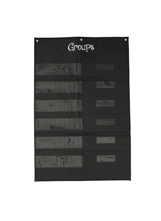 Really Good Stuff Really Good Stuff Small Group Management Pocket Chart with Folder Pockets - 26.75" x 40.75" - 1 Set  - Image 2